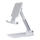 Foldable Stand for Most Cell Phones and Tablets up to 10" - White