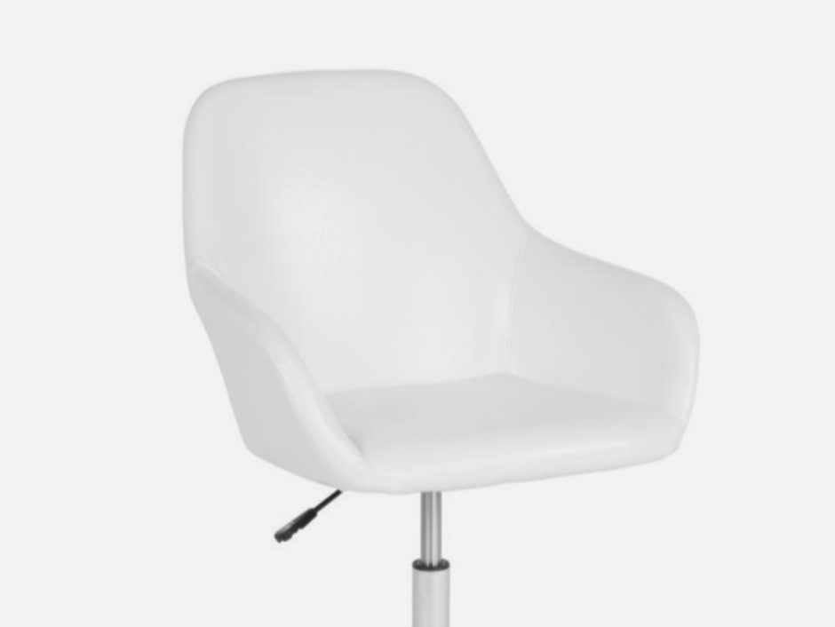 Skyline Decor Home and Office Mid-Back Chair: Swivel Seat