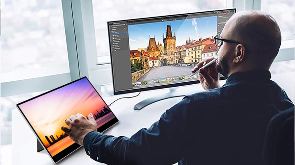 Magedok 14 Inch 4K Portable Touch Monitor