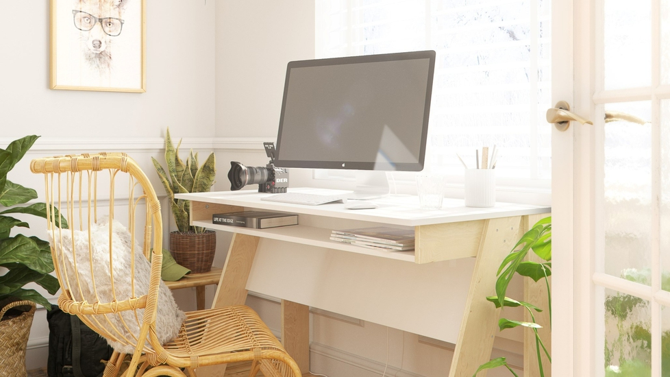 Nexera Tangent Desk - Autonomous.ai