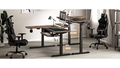 eureka-ergonomic-eureka-l60-l-shaped-standing-desk-key-board-tray-walnut-left-hand - Autonomous.ai