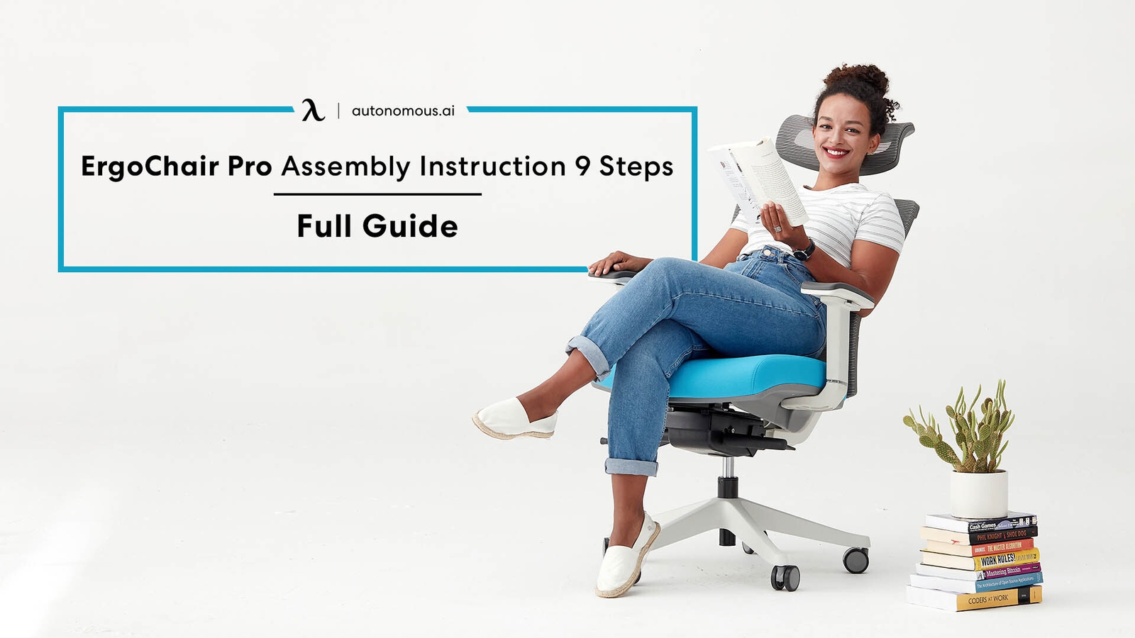 Autonomous Chair Ergo Assembly Instruction 9 Steps - Full Guide