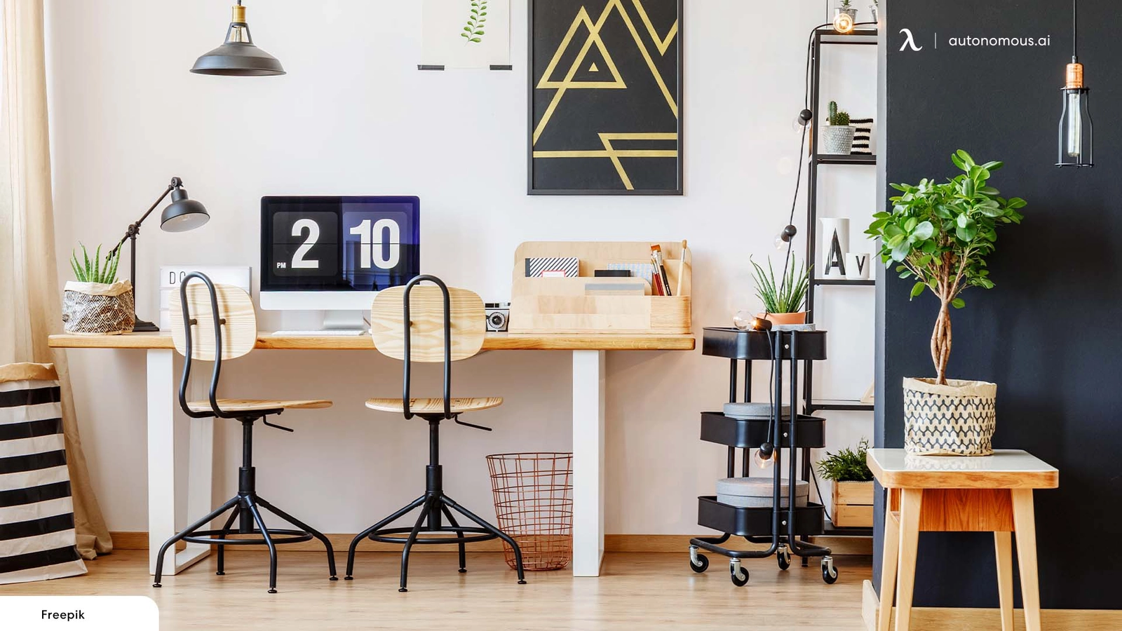 5 Desk Layout Ideas for a Productive Office in 2024
