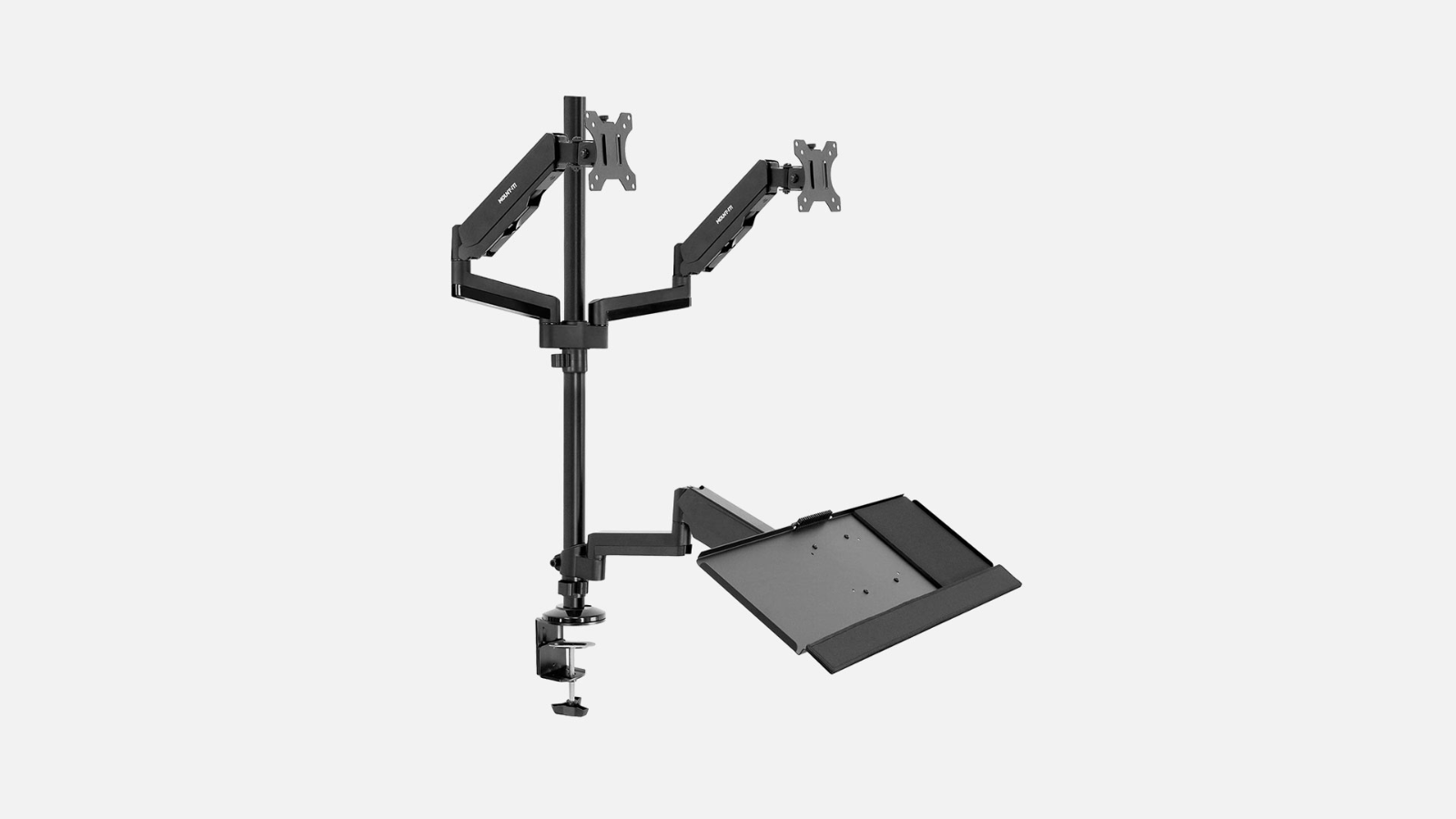 MountIt! Dual Monitor SitStand Desk Mount
