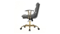 skyline-decor-padded-leather-office-chair-polished-gold-steel-frame-grey - Autonomous.ai