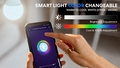 Smart Wi-Fi A19 LED Light Bulb with Color Changing & Dimmable - 4 PACK - Smart Wi-Fi A19 LED Light Bulb with Color Changing & Dimmable - 4 PACK - Autonomous.ai