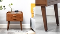 Maydear Bamboo Nightstand (2 colors): End Table - Autonomous.ai