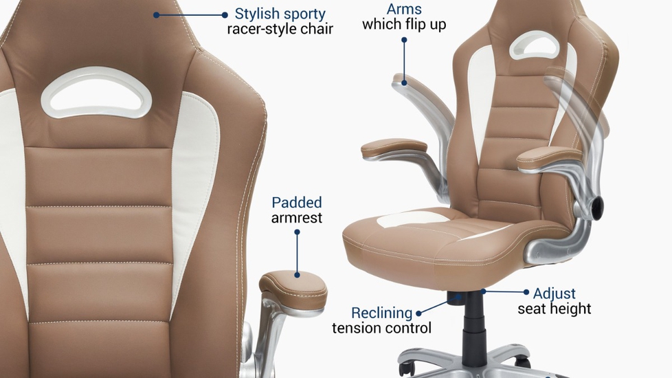 Techni mobili sport shop race executive chair