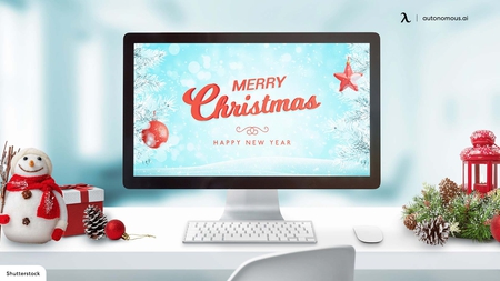 5 Christmas background wallpapers for PC