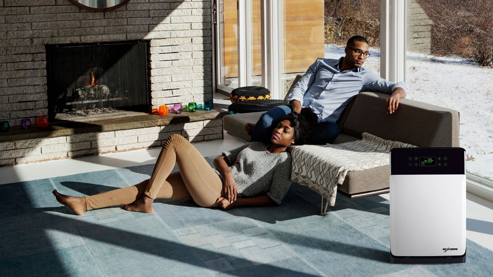 Large Room, Air Cleaner for Dust Pet Dander Smoke Mold Pollen Bacteria