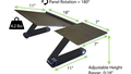 uncaged-ergonomics-workez-keyboard-tray-black - Autonomous.ai