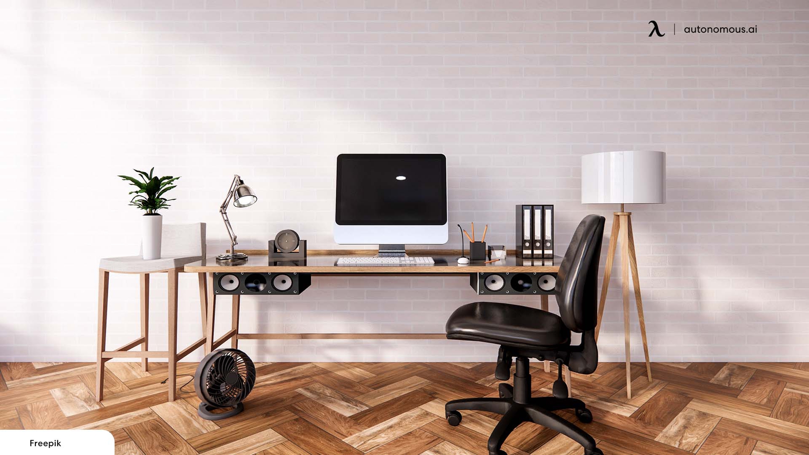 Minimalist Wood Desk to Simplify Your Office in 2024