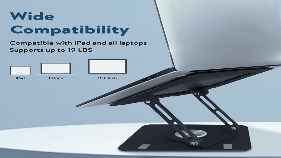 Uncaged ergonomics swivel on sale laptop stand