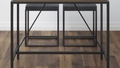 riley-indoor-walnut-metal-pub-dining-table-with-metal-frame-riley-indoor-walnut-metal-pub-dining-table-with-metal-frame - Autonomous.ai