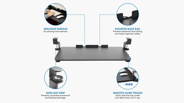 Autonomous keyboard tray sales
