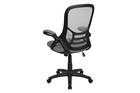 skyline-decor-high-back-office-chair-with-black-frame-flip-up-arms-light-gray