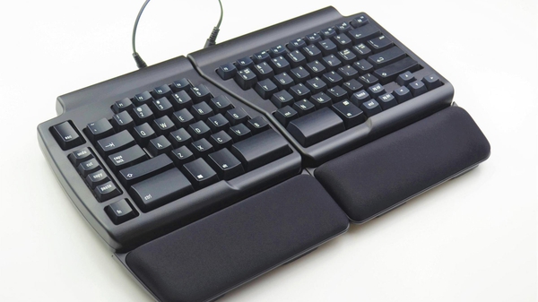 Matias Programmable Ergo Pro Keyboard for PC - Healthier Typing