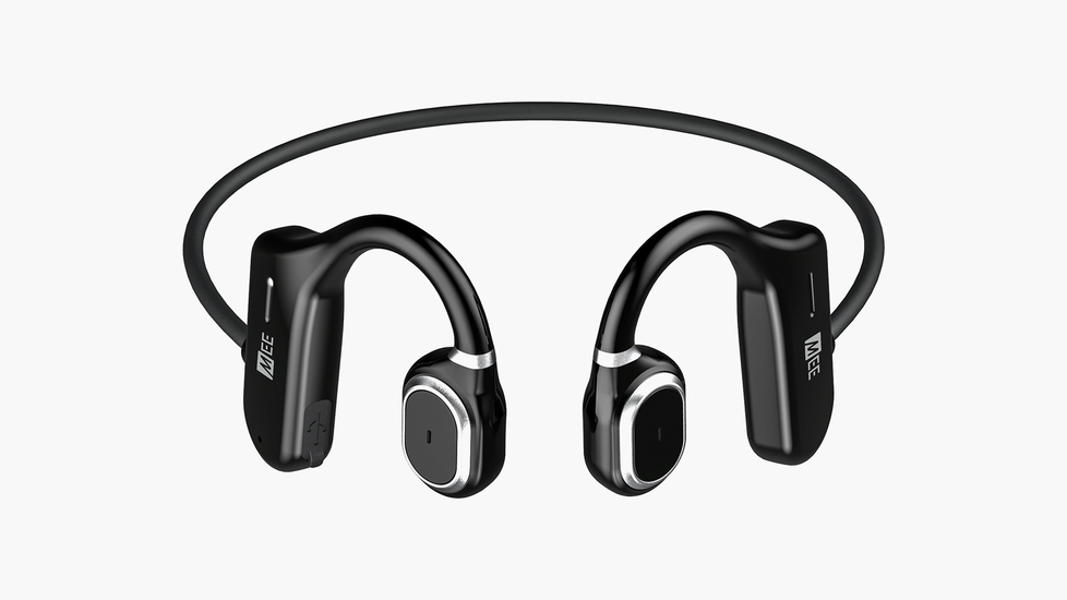 MEE audio AirHooks - Best Open Ear Headphones with Mic