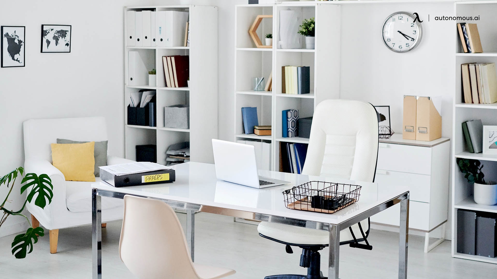 5 White Ergonomic Office Chairs in the UK You'll Love