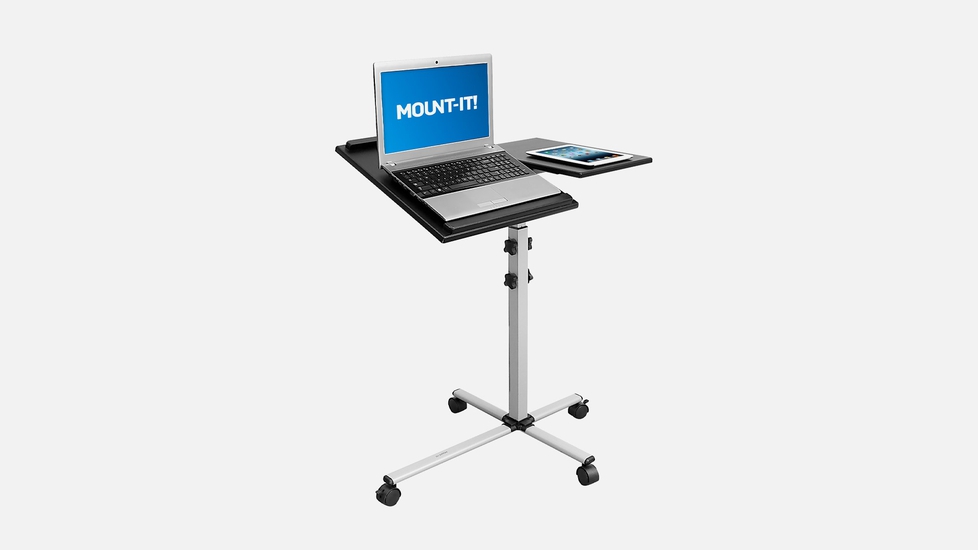 Mount-It! Rolling Laptop Tray & Projector Cart - Autonomous.ai