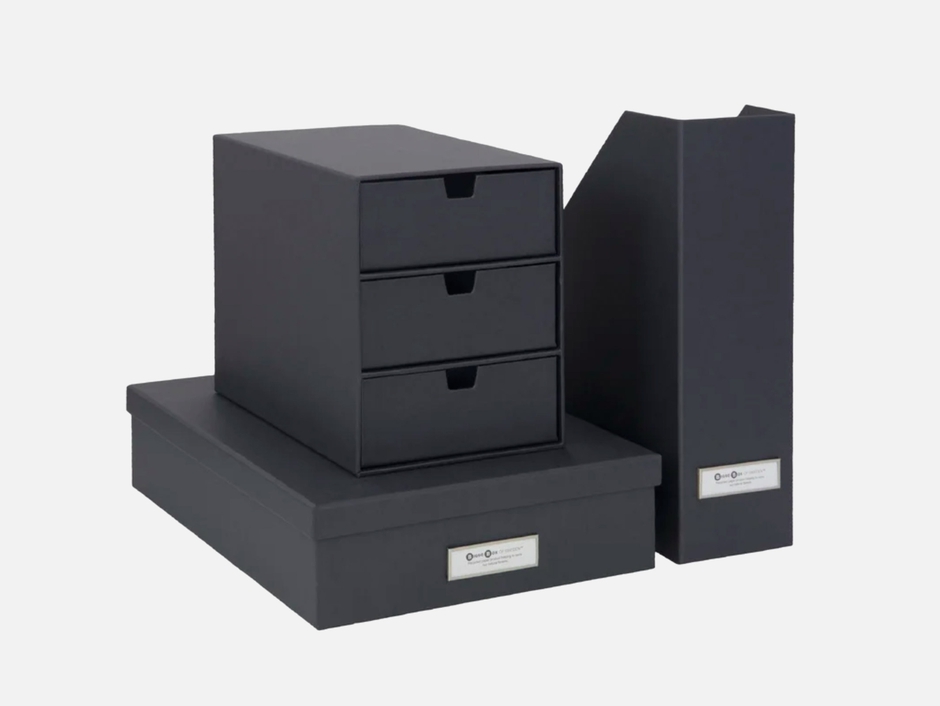 Bigso 3-piece Office Organizer Kit: Removable Drawers