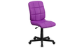 Skyline Decor Mid-Back Quilted Vinyl Swivel Task: Office Chair - Autonomous.ai