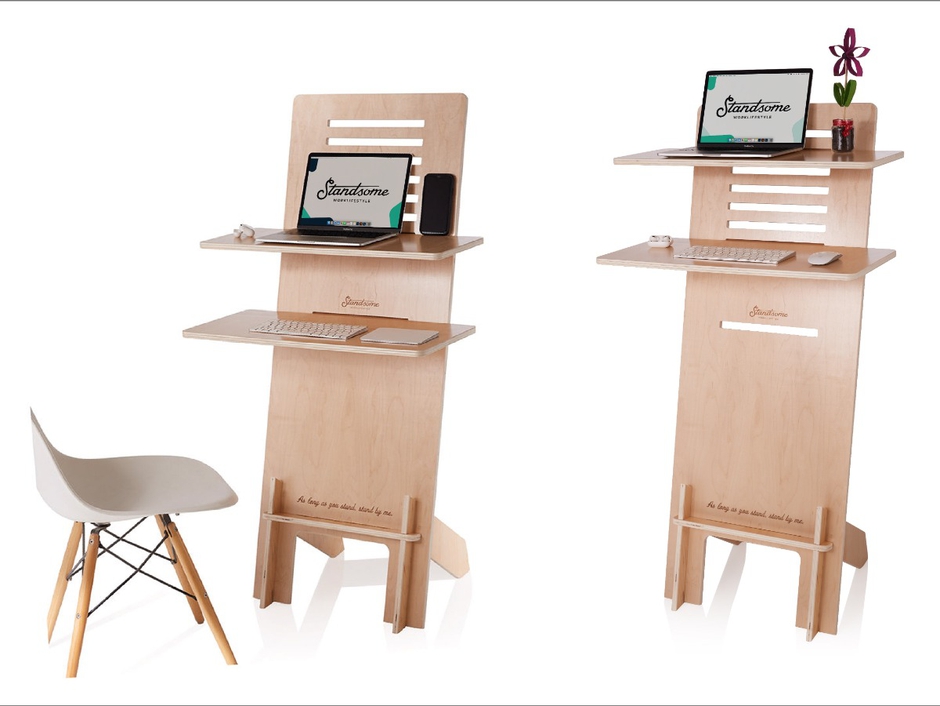 Standsome Free Double: 2 in 1 Standing Desk