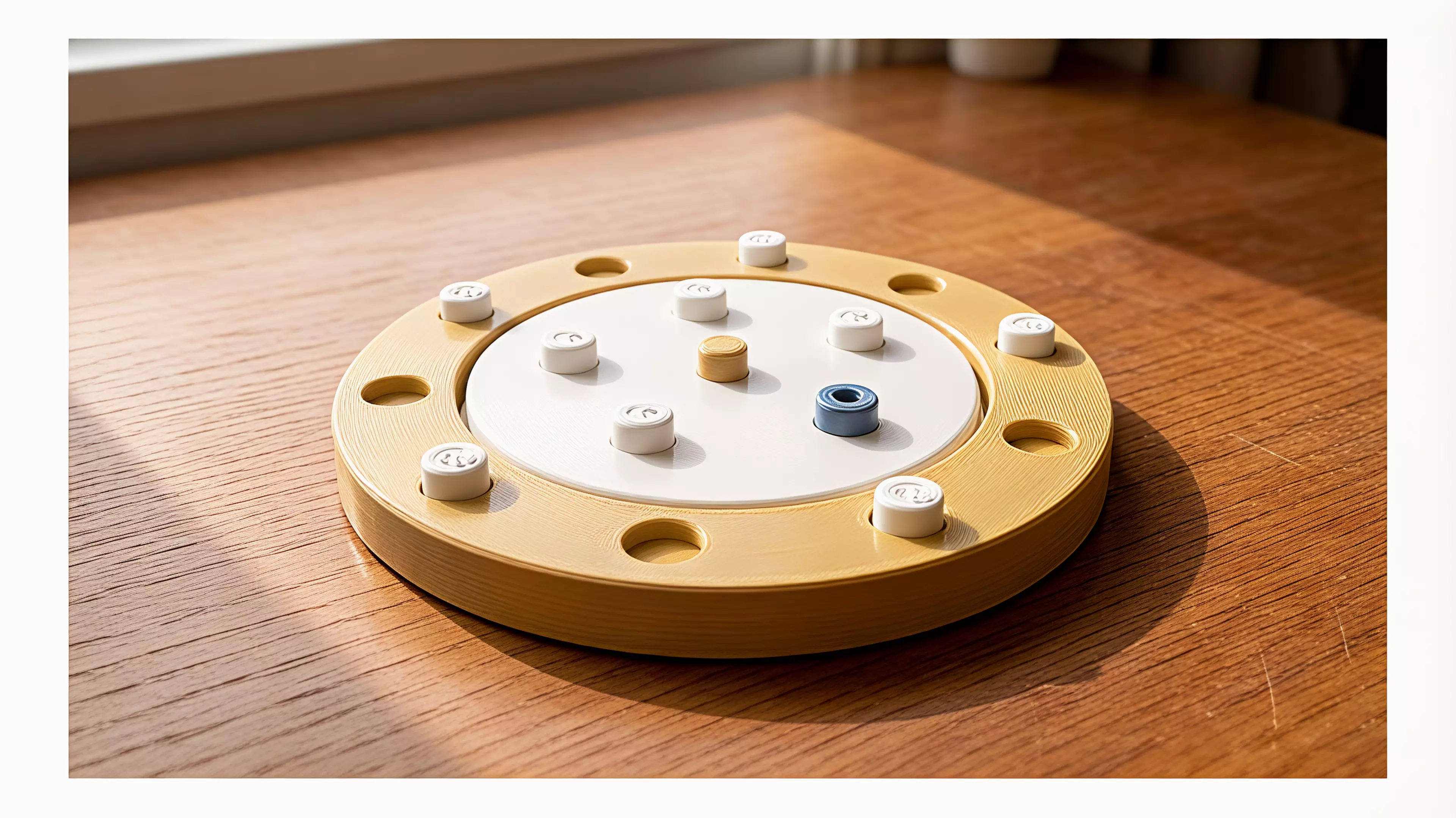 An original ten-turn alignment duel played across a fixed core and rotating outer orbit.

By Leo.