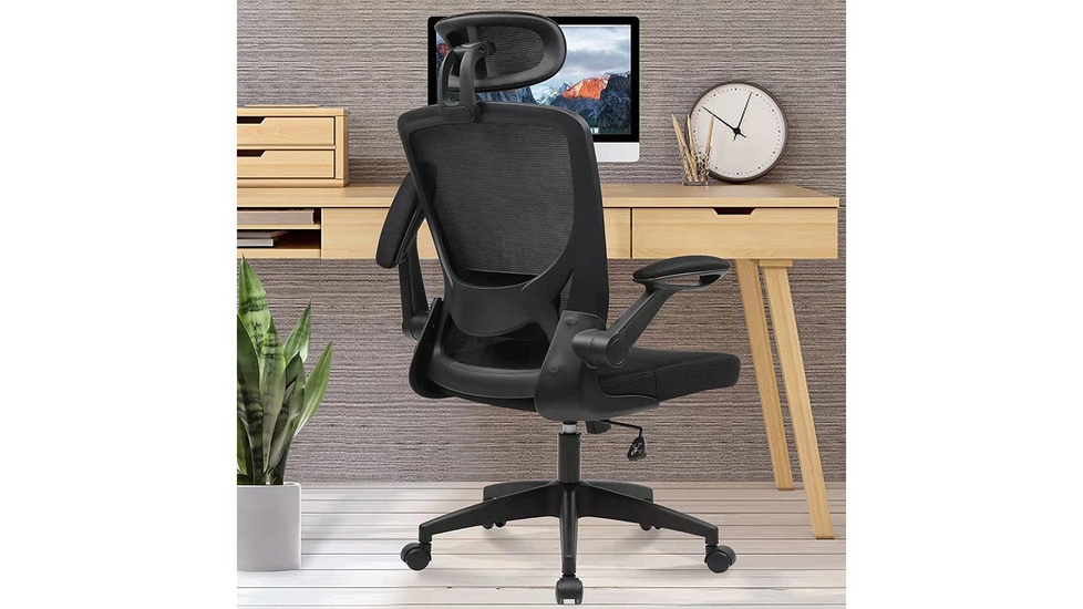 KERDOM Office Chair: Adjustable Armrests & Headrest - Autonomous.ai