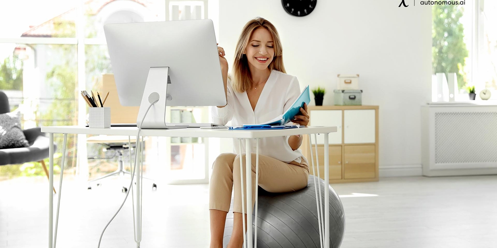 Should You Use an Exercise Ball as an Office Chair?