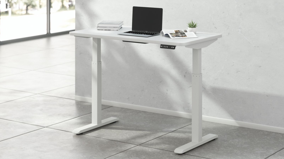 Yak About It - Quick & Simple Desk - White