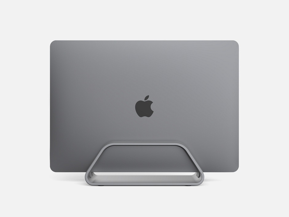 HumanCentric Aluminum Vertical Laptop Stand for MacBook: MacBook Color