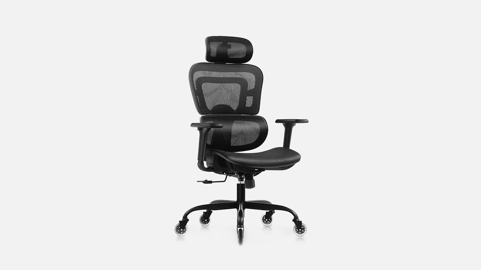 KERDOM Ergonomic Chair with Advanced Contoured Seat Cushion