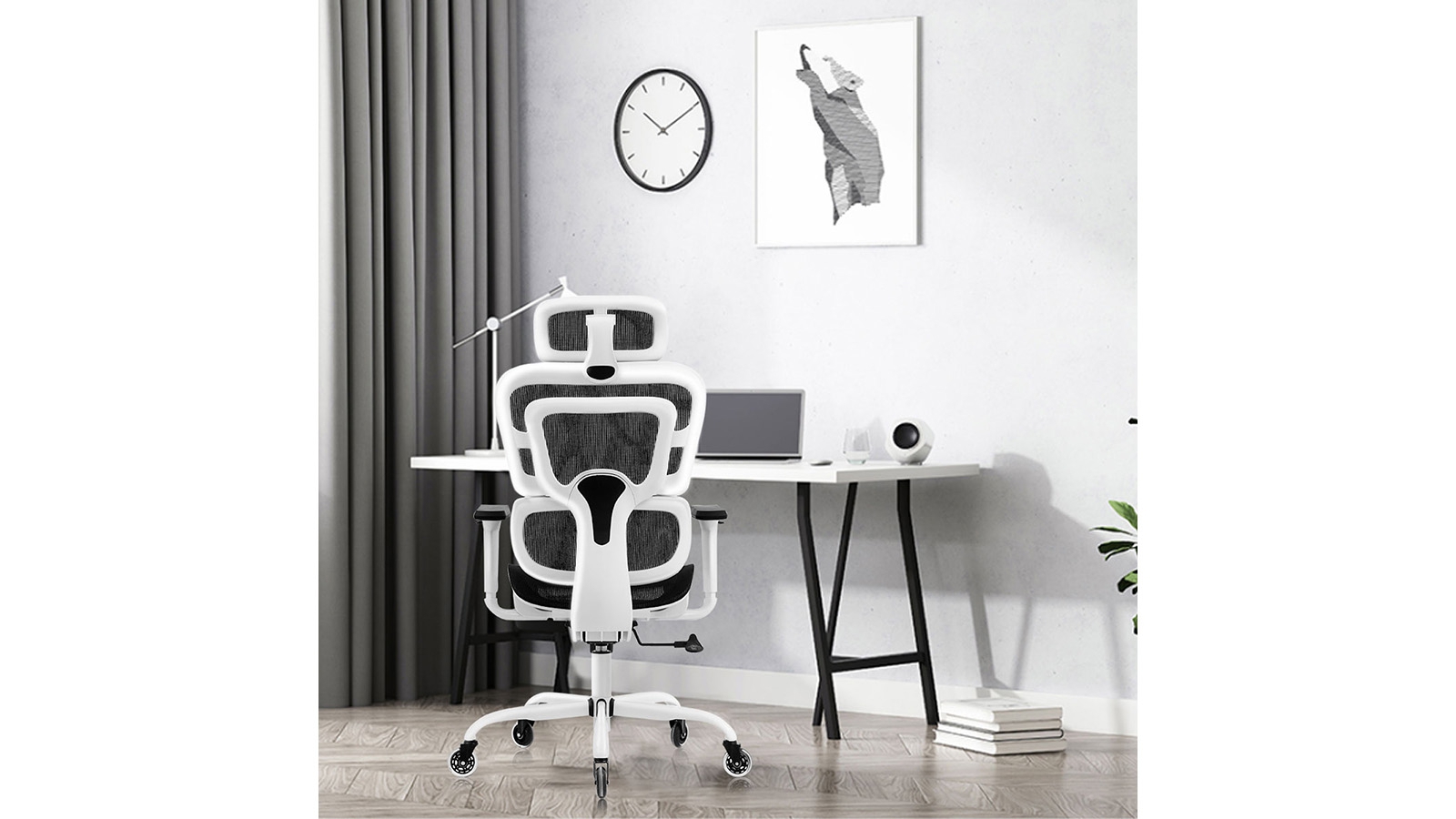 KERDOM Ergonomic Chair with Advanced Contoured Seat Cushion