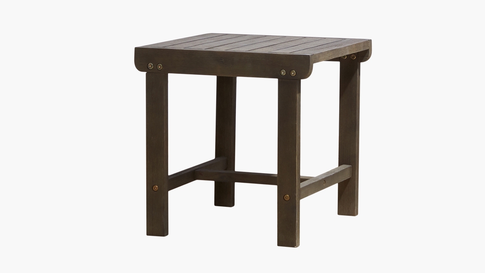 VIFAH Outdoor Patio Wood Side Table - Autonomous.ai