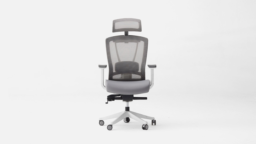Cool Gray Ergonomic Office Chair - Autonomous ErgoChair Pro