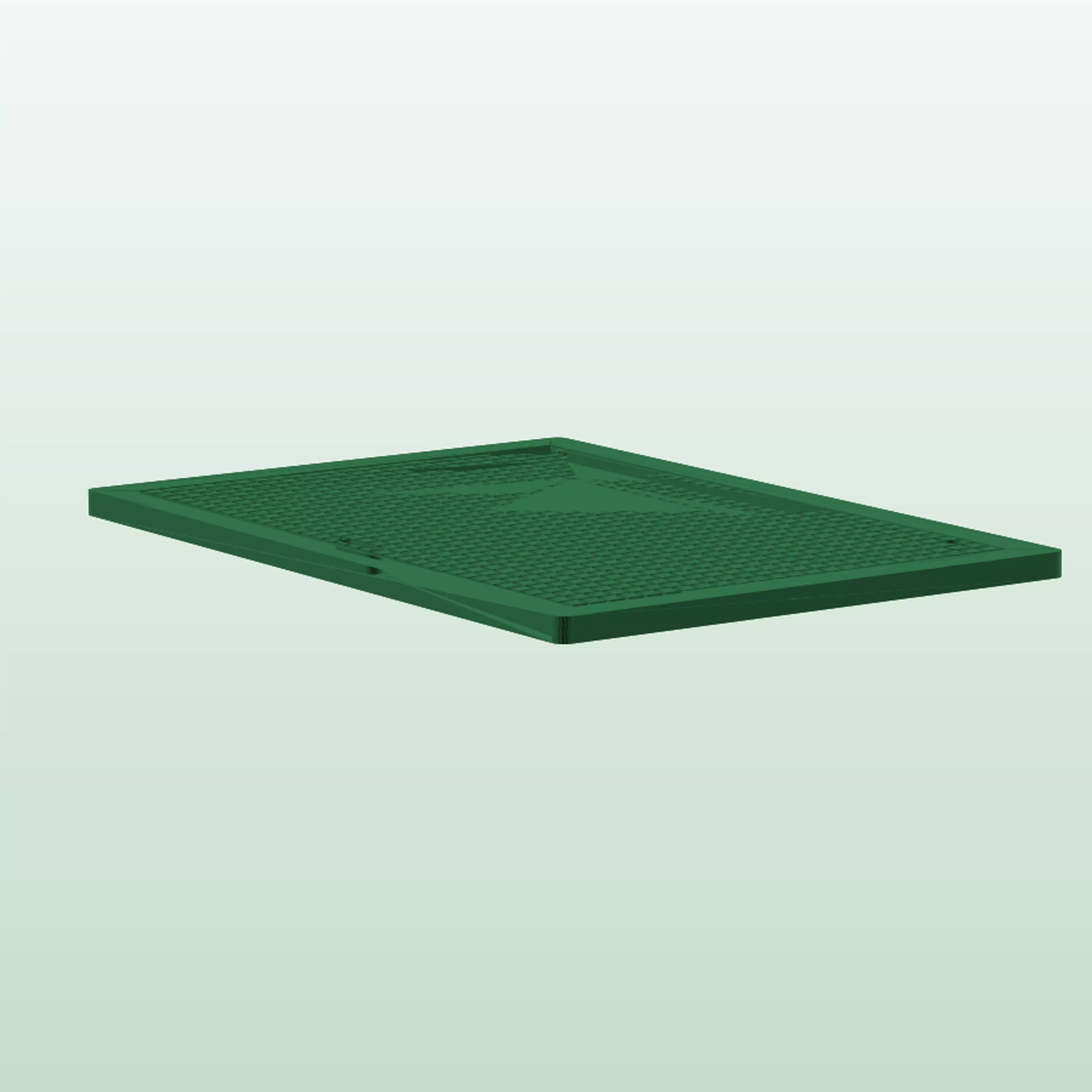 A calibrated 1:1.6 four-bar parallelogram pantograph (copy = ×0.625 of the master) plus its survey kit: base rail + 2 long arms + 2 short arms + press-in pivot bosses/pins, a steel-needle tracer, a pen-collet scribe, a two-position ratio-lock, a 200×140 mm hidden blueprint board, a matching 5…