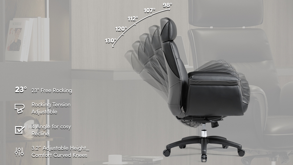 Royal II, Executive Leather Office Chair
