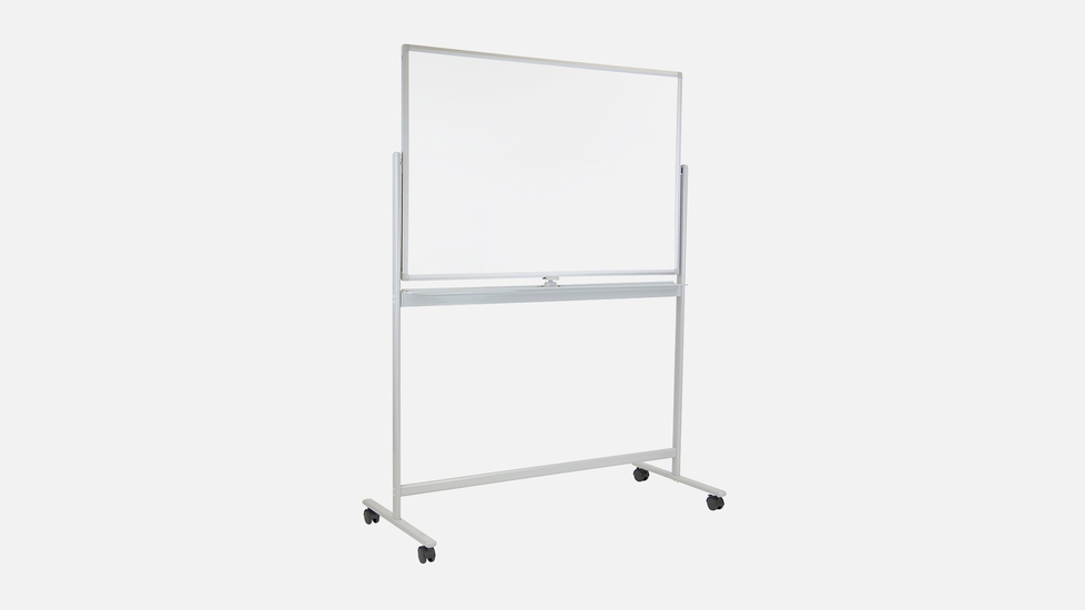 Double Sided (Magnetic) Portable Whiteboard Stand (Black
