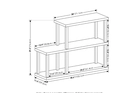 trio-supply-house-turn-n-tube-tools-3-tier-ladder-decorative-shelf-black