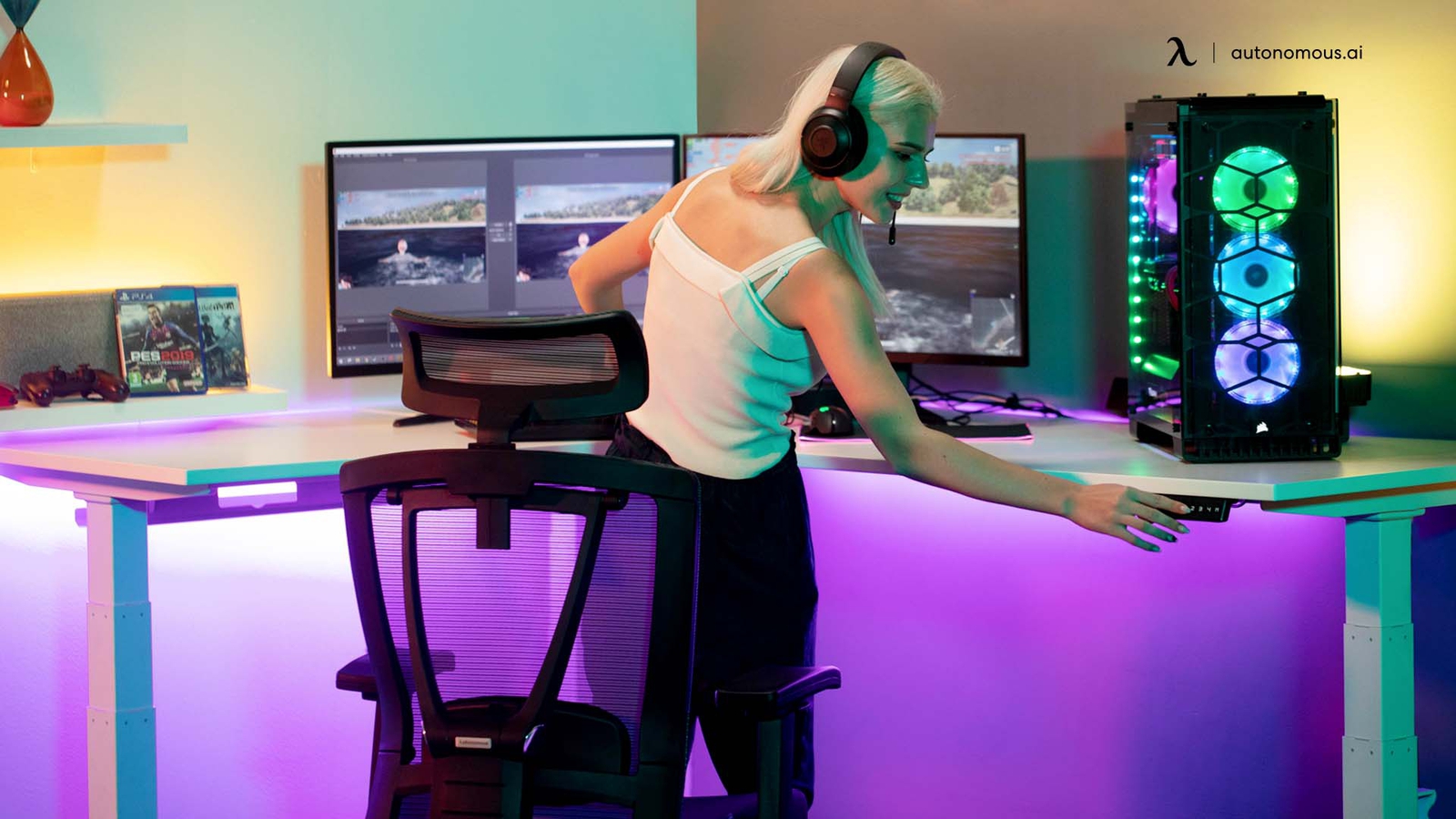 overtale Brandmand gås The Best Gamers Standing Desk for PC & Console in 2023