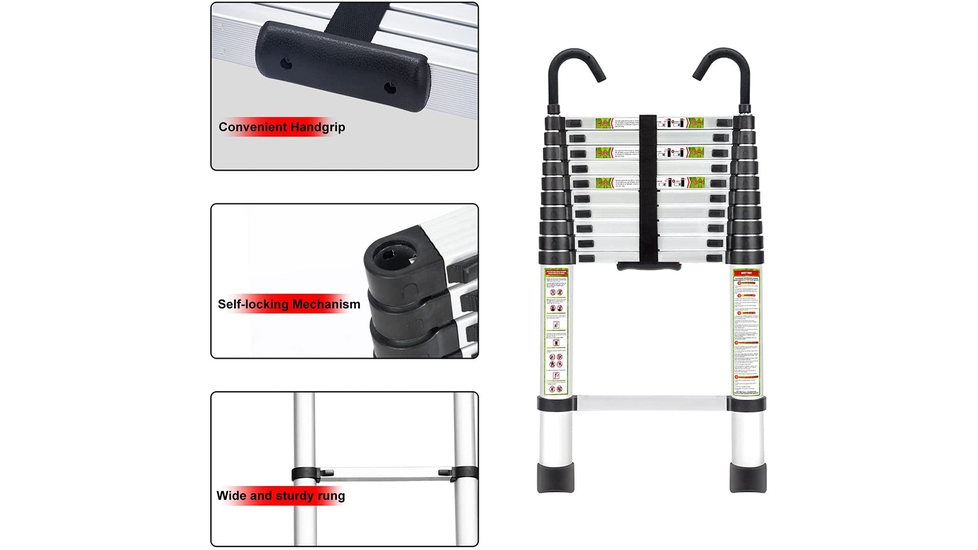 Finether 3.2 deals m telescopic ladder
