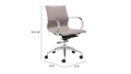 trio-supply-house-glider-low-back-office-chair-taupe-modern-chair-glider-low-back-office-chair-taupe - Autonomous.ai