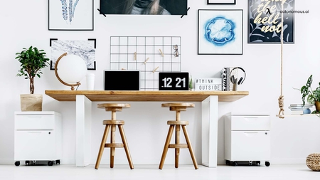 12 Beautiful Mirrored Desks to Glam Up Your Home Office - Red Soles and Red  Wine