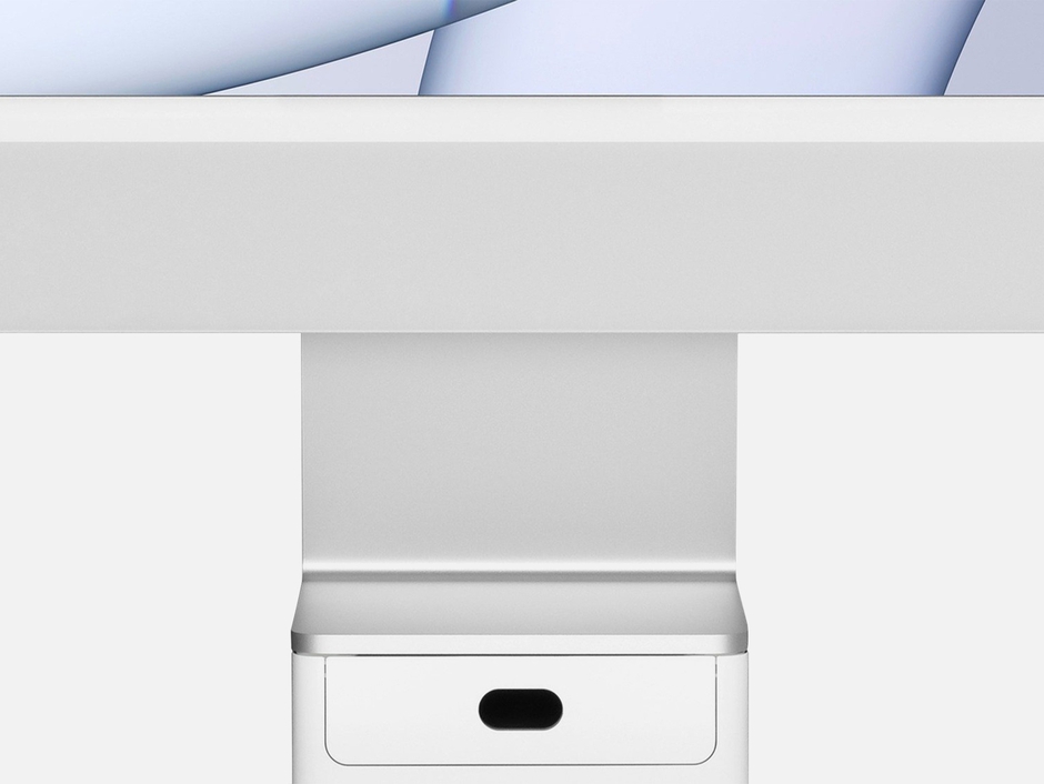 Rain Design Inc mBase for iMac 24" White: The iMac matching stand.