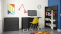 Nexera Nomad Desk + Bookcase + Cabinet - Autonomous.ai