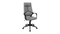 Trio Supply House Office Chair: Black Dark Grey Fabric Executive - Autonomous.ai