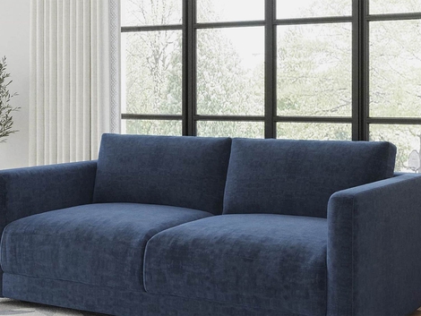 DVG VIFAH SIGNATURE Italian quality Mid-century design 76-inch Sofa
