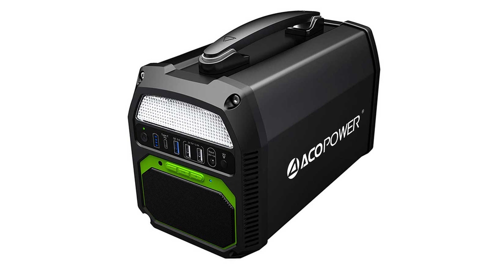 Acopower Portable Solar Generator with Bluetooth Speaker - Autonomous.ai