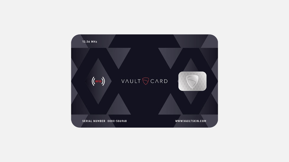 Vaultskin VAULTCARD RFID Blocking Card - Best Protection